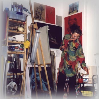 im Atelier